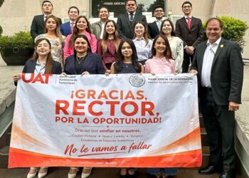 Lleva UAT talento de sus jóvenes egresados a la Suprema Corte de Justicia de la Nación