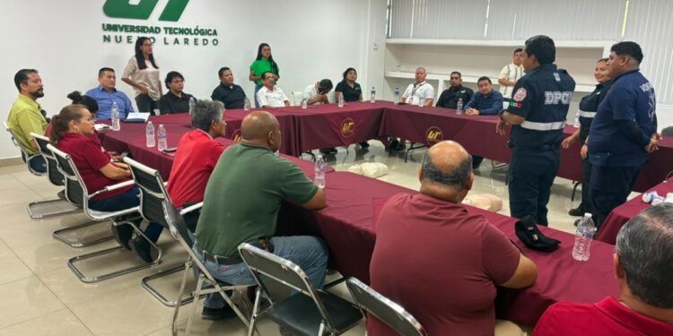 Capacita UT Nuevo Laredo a su personal para actuar ante emergencias
